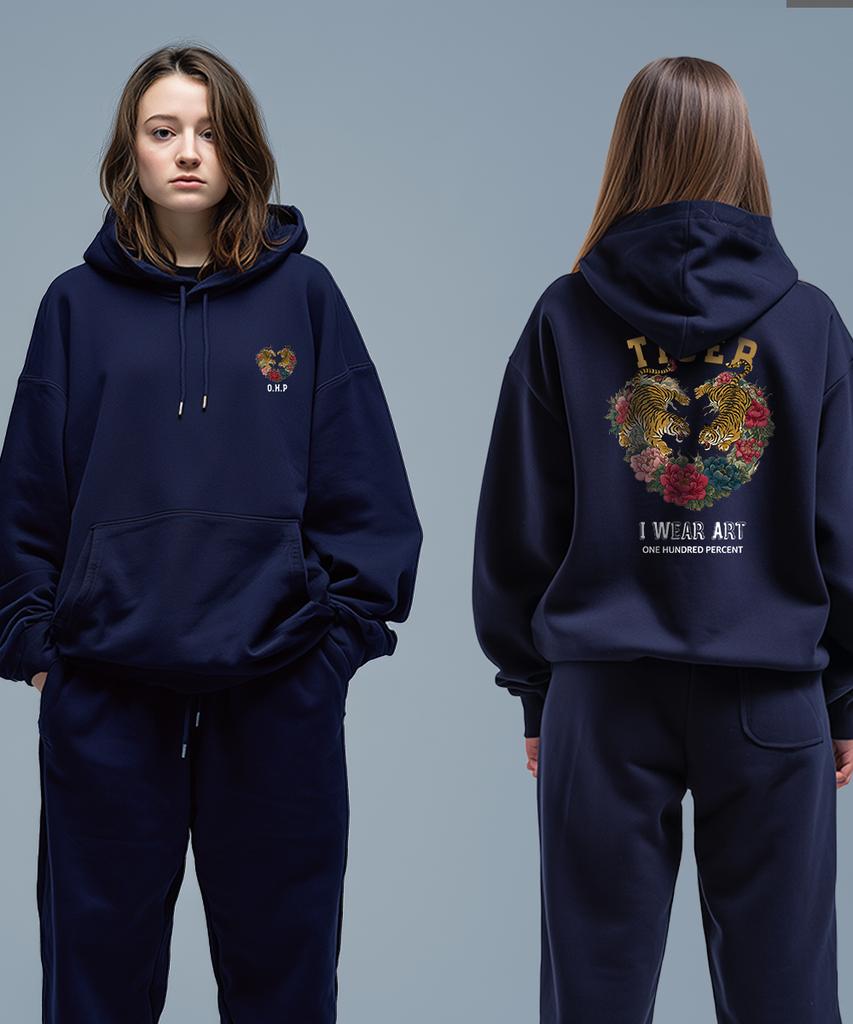 Ohpxharmonia Heart Tiger Oversized Heavy Hoodie 6 (A Type)