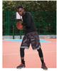 Men's Seven-Point Honeycomb Compression Basketball Pants with Knee Protection