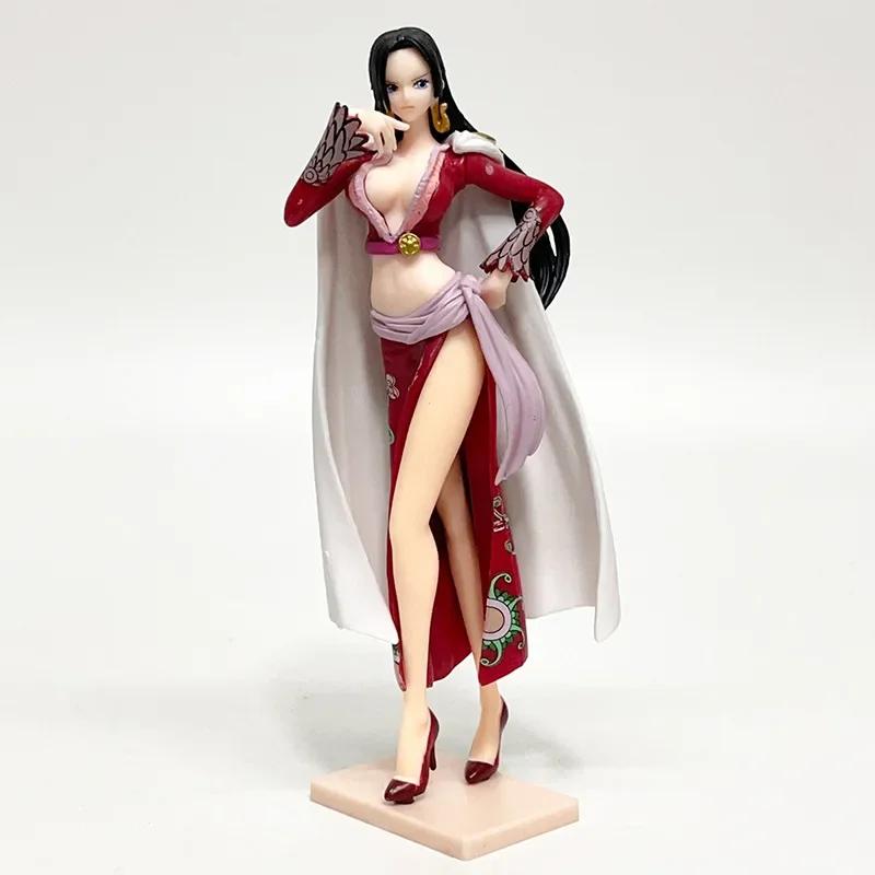 In Stock BANDAI DXF THE GRANDLINE SERIES EXTRA Boa Hancock Model Anime One Piece Model Toy Durable Perfect Gift