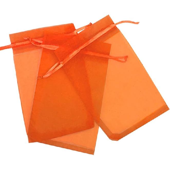 150 Pcs Gold 2x3 Sheer Drawstring Organza Jewelry Pouches Wedding Party Favor Gift Bags Candy Bags