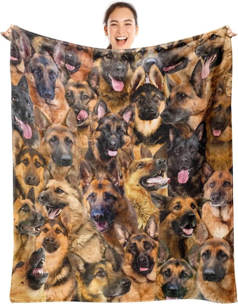 Labrador Dog 3D Printing Throw Blanket Gifts for Soft Sofa Bed for Teen Girls Boys