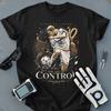 Zinedine Zidane Lustiger Kunstdruck T-Shirt, Control Grafik-T-Shirt, Fußball-Ikone Stil Shirt