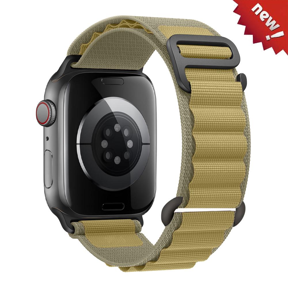 Pulseiras Para pulseira Apple watch série 11 10 9 7 8 se 46mm 40mm 44mm 45mm 49mm 42mm 41mm Loop Alpine Correa bracelete iwatch Ultra2 3