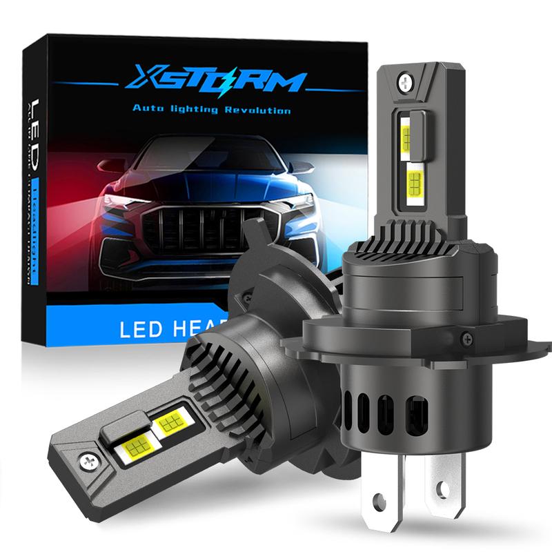 

XSTORM H4 9003 HB2 LED Headlight Bulbs Canbus High Low Beam Car Light Turbo Led Diode Lamp Auto Motorcycle 20000LM 12V 6500K H4