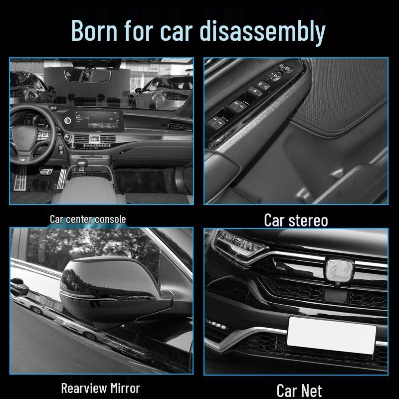 Stainless Steel Pry Bar Car Disassembly Tool for Audio, Door Panel, Console, and Mirror