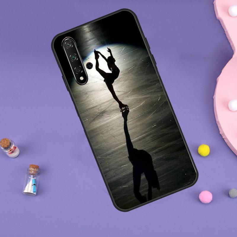 Figure Skating Dance Sport For Huawei Nova 10 9 SE 3i 7i 8i 11i 12i Y60 Y61 Y70 Y72 Y73 Y90 Y91 P20 P30 P40 Lite Case