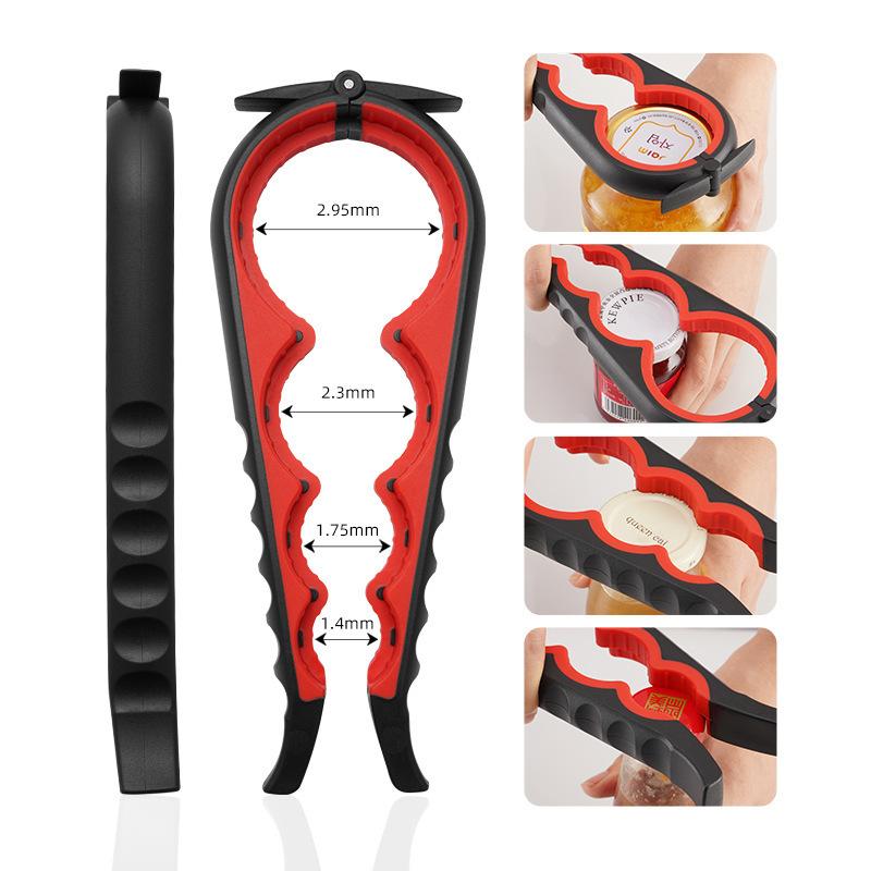 New Can Four-in-one Opener, Can Opener, Creative Five-in-one Can Opener
