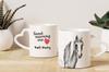 Fell Pony - cup with a horse, a cute cup with a heart-shaped handle, a universal gift from the Art-Dog brand