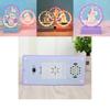 Cute Cartoon Unicorn Led Night Light Music Box Desktop Decor Ornament For Romantic Occasion And Decor