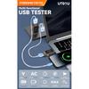 UT01U NEW USB Tester 4-30V 6.5A DC Voltage Meter Ammeter 0-195W Real Time Power Current Voltage Monitor Charging Capacity Tester