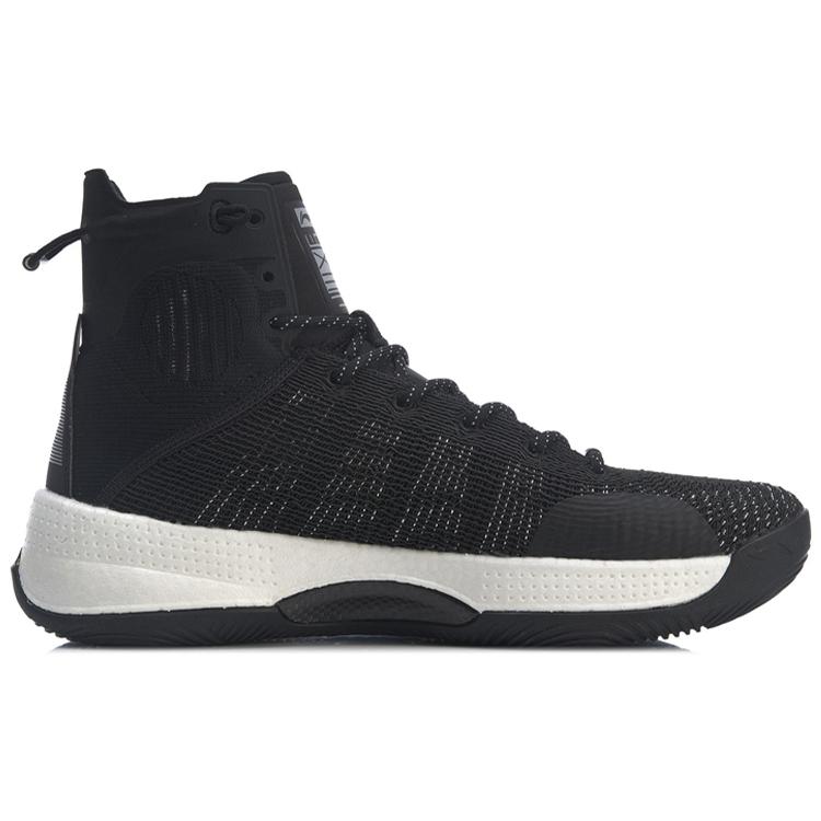 Li Ning YuShuai 13 Boom Fabric Cushioning Slip Resistant Abrasion Resistant Breathable Coverage Rebound High Top ABAP065-17