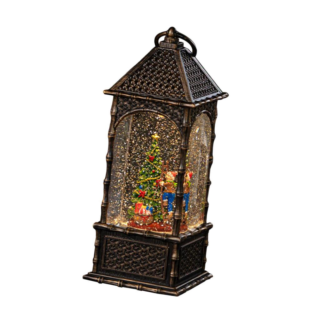 Vánoční dekorace hudební krabice Vánoční ozdoba na hračky pro vnitřní domácí obývací pokoj