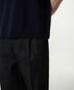 Musinsa Standard Contrast Collar Knitted Polo Shirt [Navy]