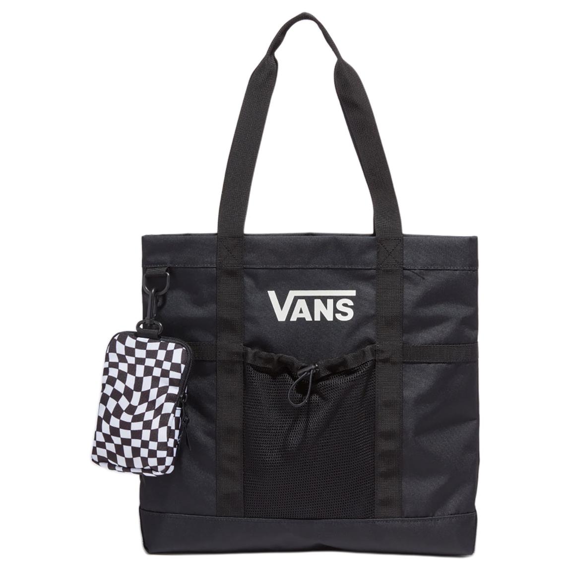 

New Vans Polyester Tote Bag Shopping Bag Handbag Regular Unisex Black VN000GTFBLK 38.1*7.1*41.1CM