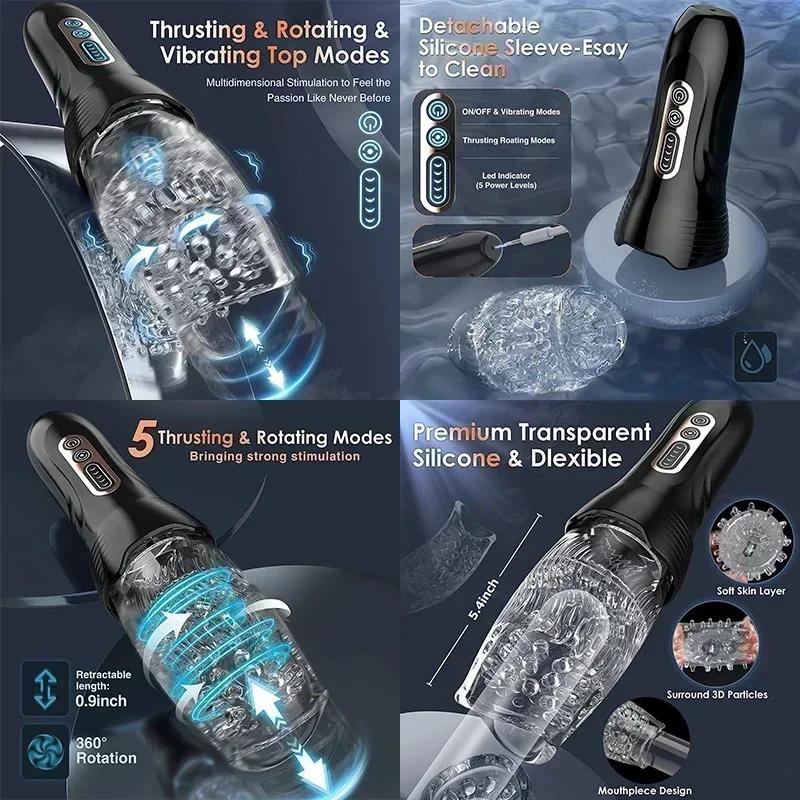 Bd Suit Masturbatory Masturbation Egg Men Sex Toy Ass Vagina Toy For Men Artificial Tongue Rubber Pussy Exciting Toys18+ Big