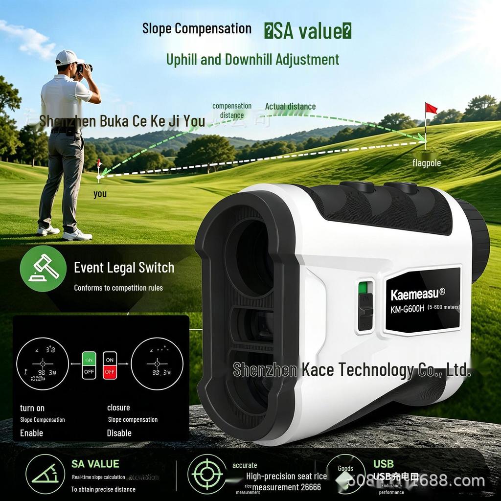 Precision Outdoor Rangefinder - Ideal for Golf and Engineering Uses