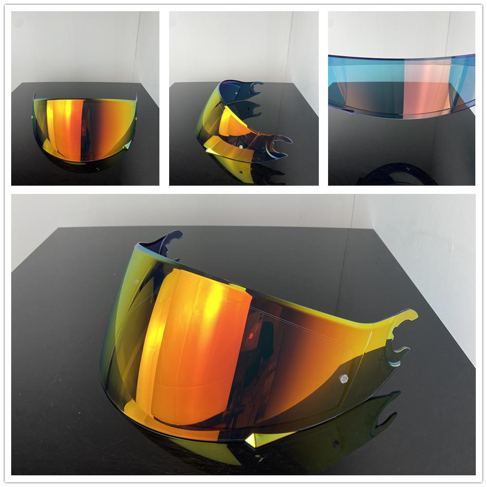 SPARTAN CARBON Visors for SHARK Spartan/D Skwal 2 Motorcycle Helmet Visors UV Protection Electroplated Visera Casco Moto