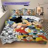 3pcs set Mickey Mouse, Disney, Classic Bedding Set with Duvet Cover+Pillowcases, All-Season Polyester, Zipper Closure77