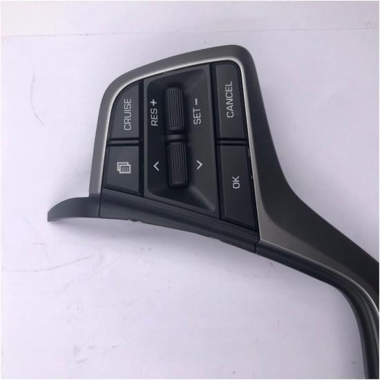 Fit for Hyundai Accent 2018-2020 Cruise Control Steering Wheel Key Switch Steering Wheel Accessories