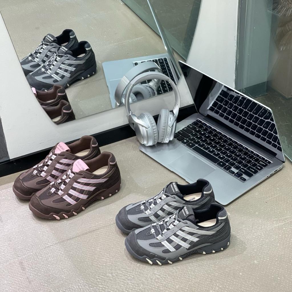 Niche retro thick-soled little dad shoes for women 2025 new versatile Korean version of German training shoes running sports shoes for women