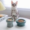 Ceramic Cat Food Pot Pet Feeding Dish Pet Drinking Water Bowl Generic Cat Bowl  Home