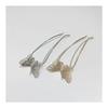 Kanzashi Hairpin Hair Accessory for Japanese Attire, U-Comb Alloy Hairpin for Weddings, Kimono, Coming of Age Ceremonies, Recitals (Butterfly/Gold)