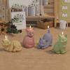 New 3D Kitten Series Silicone Candle Molds Cute Pet Cat Crafts Plaster Resin Soap Making DIY Animal Chocolate Ice Cake Tools