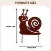 Garden Stake,Outdoor Decoration,Decorative Ornament,Animal Metal Silhouette Yard Sign for Outside