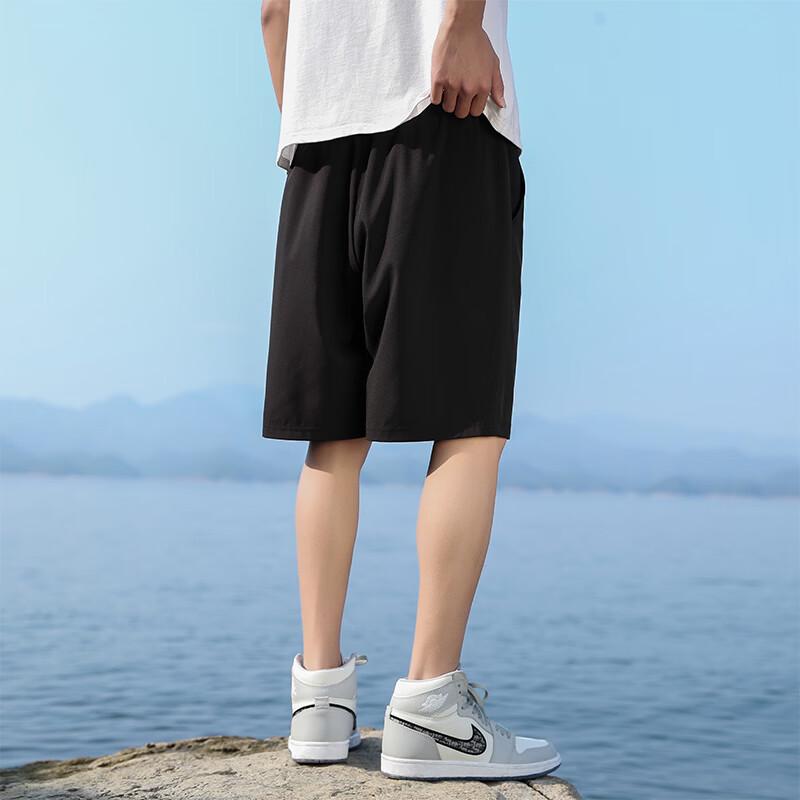 VUUG Men's Summer Quick-Dry Ice Silk Sport Shorts