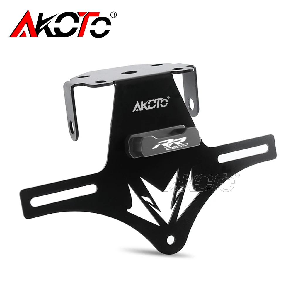 Tail Eliminator Accessories FOR QJMOTOR SRK800 SRK 800 800RR 2024 2025+ Motorcycle CNC Fixed Foldable License Plate Holder