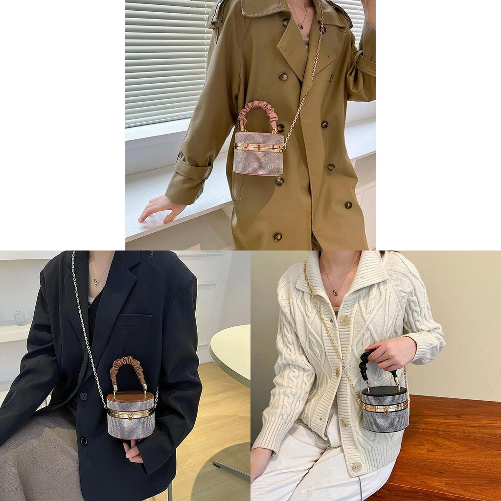 Mini-Wassereimer-Tasche mit Kette und Magnetverschluss für den täglichen Gebrauch