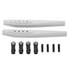 Remote Control Car Metal Knife Arm Sturdy Durable Aluminum Alloy Knife Arm for 1 10 Remote Control CarSilver