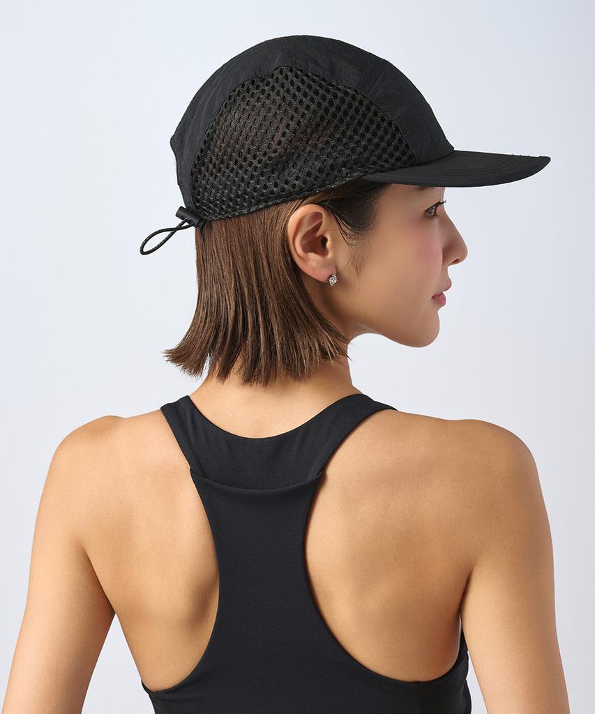 MUSINSA STANDARD SPORTS Running Ripstop Camp Cap [Black]