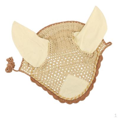 Crochet Horse Fly Veil Breathable / Bonnet Various Color