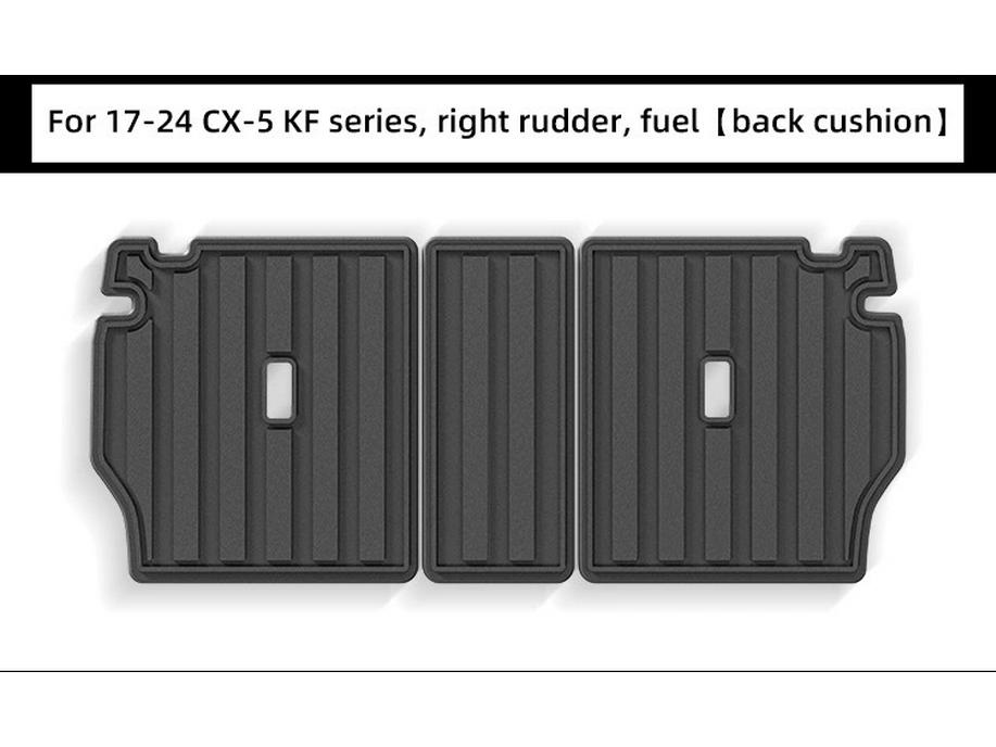 TPE Floor Mats for Right-Hand Drive Mazda CX-5 KF (2017-2024) - Dirt-Resistant.