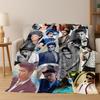 3D Bruno Mars Superstar Flanelldecke, kuschelweiche Überwurfdecke für Zuhause, Schlafzimmer, Bett, Sofa, Picknick, Büro, Geschenk für Kinder