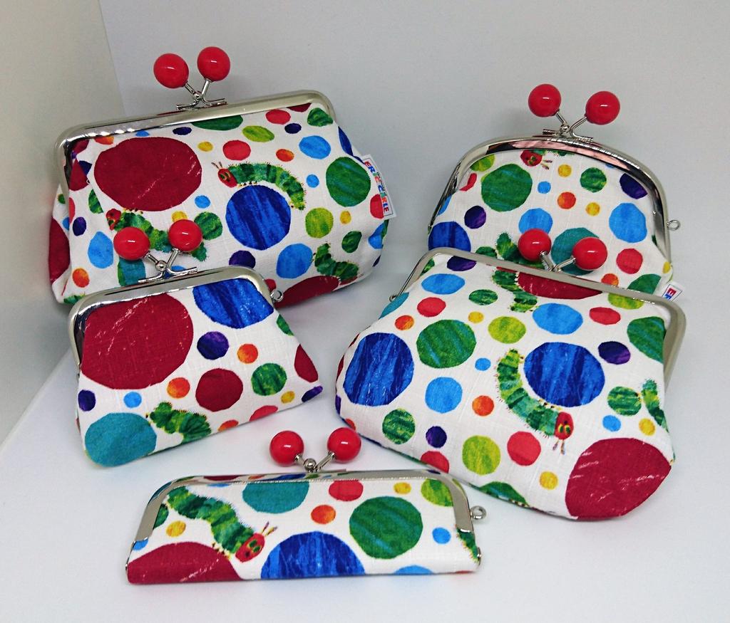 The Very Hungry Caterpillar Japanese Goods Square Coin Purse with Fruit Design 56143 2.5mm