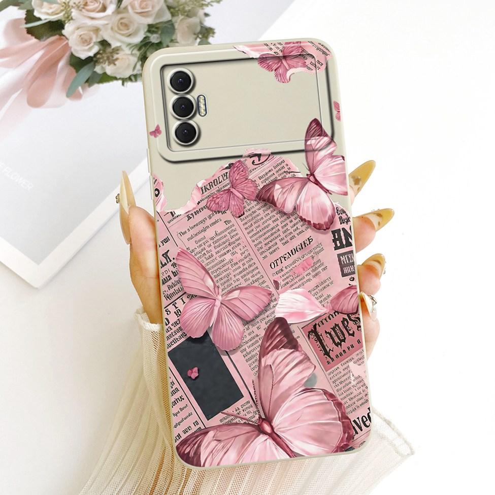 Casing For Tecno Spark 8P Cover Fashion Cartoon Cute Funny Painted Silicone Phone Case KG7H KG7 KG7n