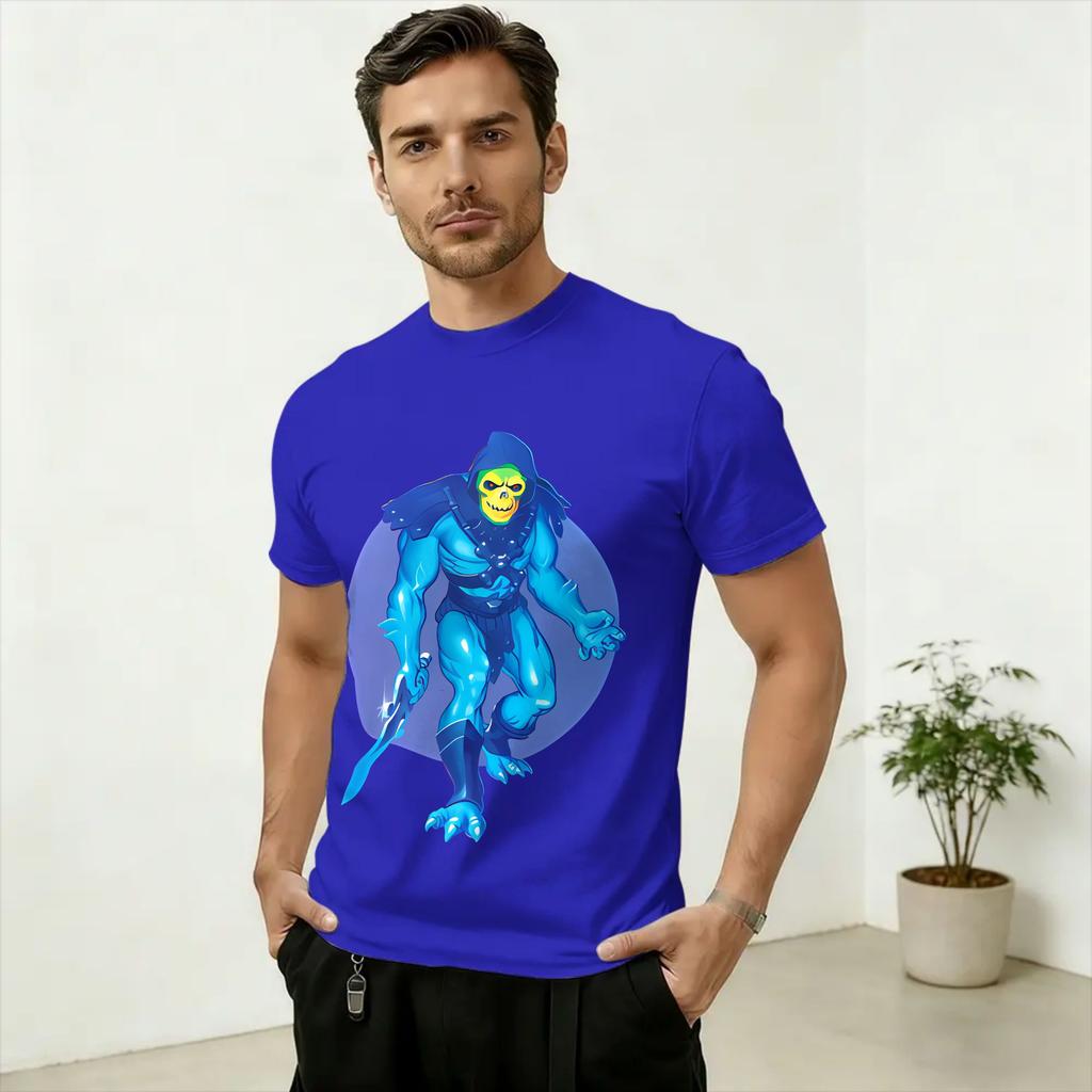 Unisexs TShirts HHe Unisexs Skelly Vintage 100 Cotton Tees Short Sleeve T Shirt Round Collar Clothing 4XL 5XL 6XL