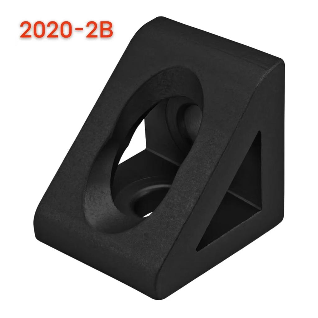 Aluminum Profile 90 Degree Block Triangle Connector Bracket For 2020 2040 3030 4040 4080 Series V-slot Aluminum Profile