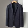 Men's Blazer Fashion Middle Aged Business Casual Professional Wear Casual Loose Style