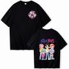 Kpop Demon Hunters Animation T-Shirt Summer Huntrix Saja Boys Street Style T-Shirts Casual Tshirt for Men Short Sleeve Clothing