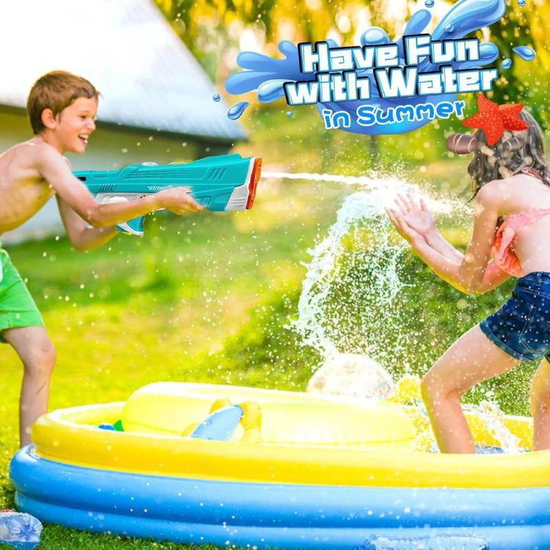 New Summer Automatic Electric Water Gun Parent-child Outdoor Beach Water Fight Toy