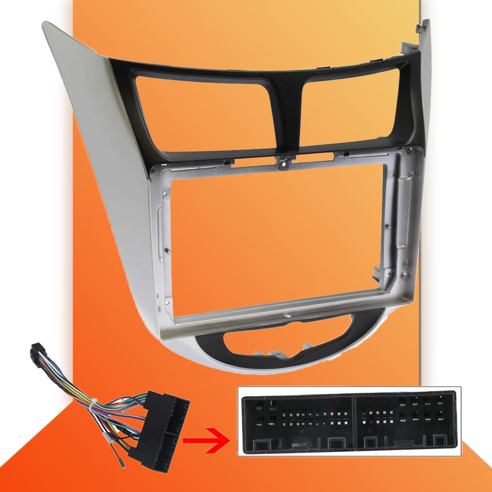 Car Radio Android Auto Carplay For Hyundai Solaris Accent Verna 2010-2016 Multimedia Player Head Unit Stereo GPS Navigation BT WIFI 1+16GB