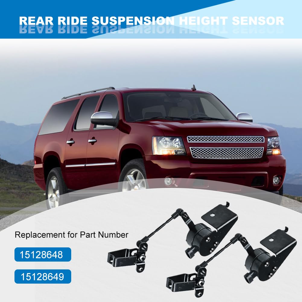 JDMON Rear Suspension Ride Height Level Sensors Compatible with 2007-2011 Suburban, Compatible with 2004-2011 Avalanche Tahoe, Yukon/Yukon XL,