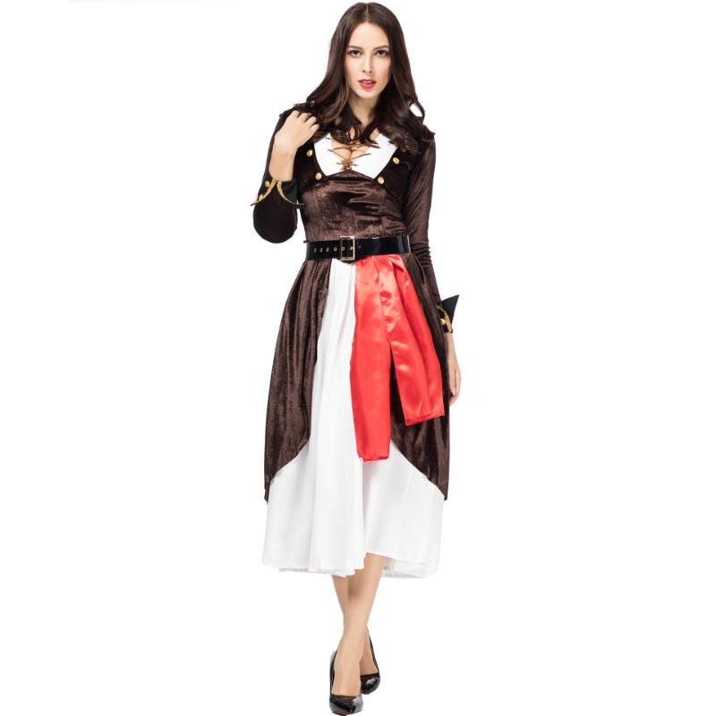 Halloween New Luxury Pirate Costumes Women's Game Costumes, Musical Costumes, Stage Performance Costumes
