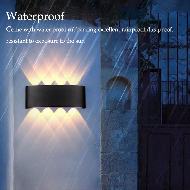 LED Wall Lamp LED Bulb Outdoor Motion Sensor Light Waterproof IP66 Wall Light Porch Garden Lights Living Room Street Stairs