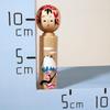 Castle Enterprise Traditional Michinoku Kokeshi Fuji Made In Japan Japanese Souvenir 4-inch Mt. (boxed)