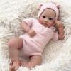 Tão Verdadeiramente como Bonecas Bebês Reborn Lali Corpo de Pano Macio Bebê Boneca Recém-Nascido Poseável Vívida Bonecas de Simulação da Vida Real Brinquedo de Companhia para Criança +3 Anos