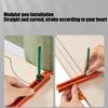Wood Marking Tool Magnetic Base 4-Sided Tool Metal Precision Ruler For Carpenter Carpentry Construction Miter Cutting Working